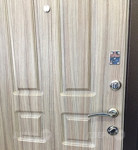 Входная металлическая Дверь Ратибор Комфорт Палисандр светлый в Электрогорске