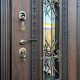 Входная металлическая Дверь Шелтер (SHELTER) Лацио Алмон-25 в Электрогорске