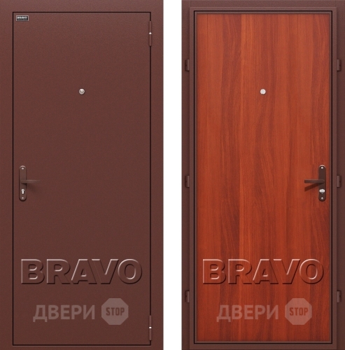 Входная металлическая Дверь Bravo Оптим Билд в Электрогорске