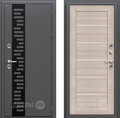 Входная металлическая Дверь Bravo Оптим Термо 222 Капучино в Электрогорске