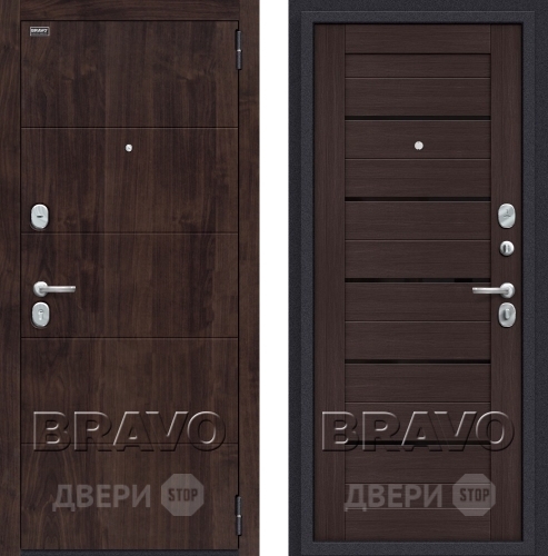 Входная металлическая Дверь Bravo Оптим Прайм Венге в Электрогорске