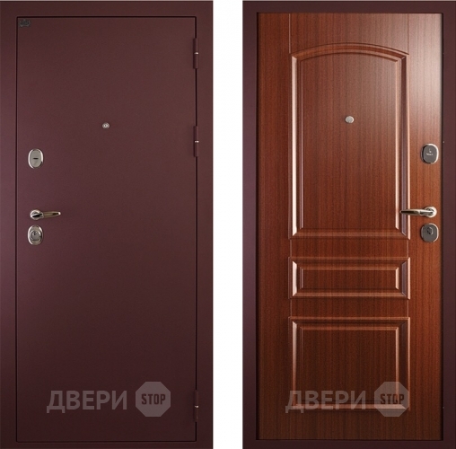 Входная металлическая Дверь Сударь 3 Брусника Бархат в Электрогорске