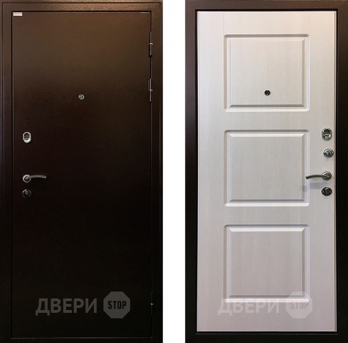 Входная металлическая Дверь Ратибор Трио Лиственница Беж в Электрогорске