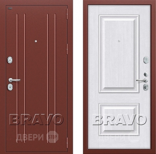 Входная металлическая Дверь Groff Т2-232 Milk Oak в Электрогорске