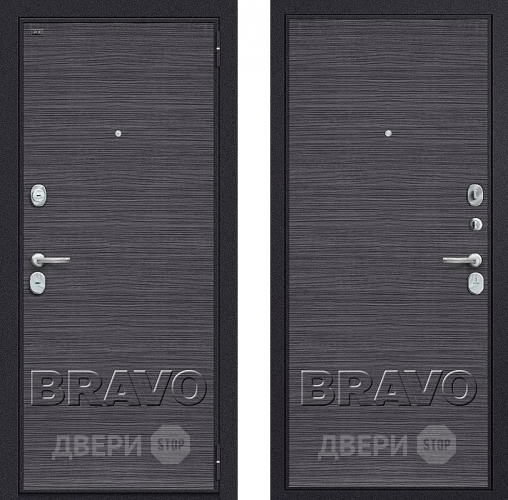 Входная металлическая Дверь Groff Т3-300 Black Wood в Электрогорске