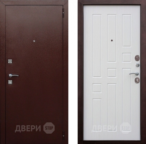 Входная металлическая Дверь Цитадель Гарда 8мм Белый ясень в Электрогорске