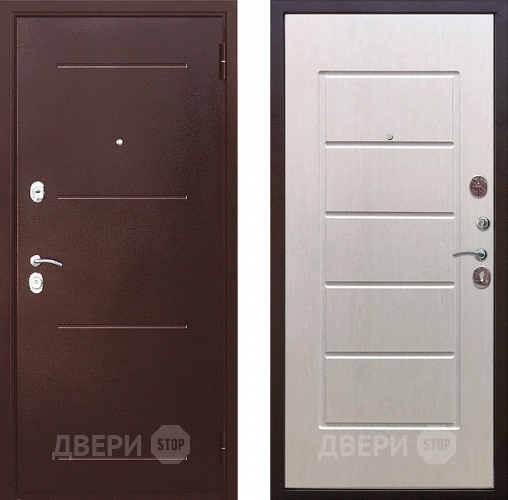 Входная металлическая Дверь Цитадель Гарда 7,5см Белый ясень в Электрогорске