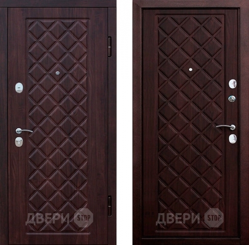 Входная металлическая Дверь Цитадель Kamelot Вишня темная в Электрогорске