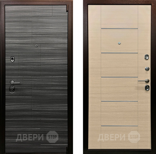 Входная металлическая Дверь Ратибор Омега 3К Акация поперечная в Электрогорске