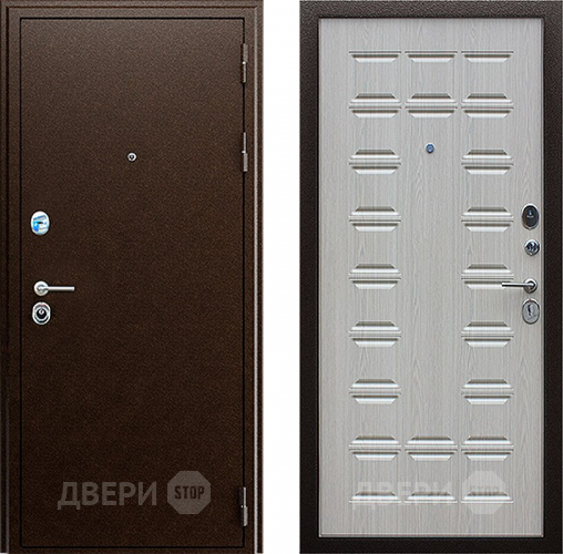 Входная металлическая Дверь Йошкар Спартак Белёный дуб в Электрогорске