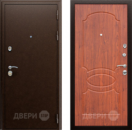 Входная металлическая Дверь Йошкар Грация Орех темный в Электрогорске