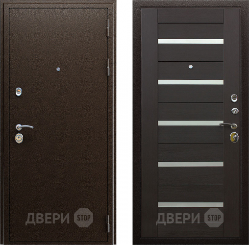 Входная металлическая Дверь Йошкар Маэстро 7х Венге тисненый в Электрогорске
