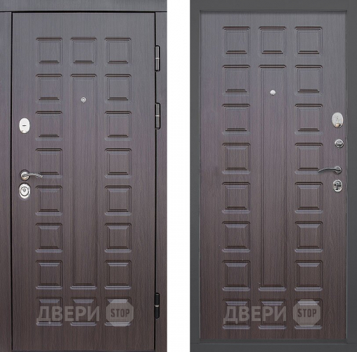 Входная металлическая Дверь Снедо S01 2К Венге  в Электрогорске
