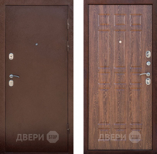 Входная металлическая Дверь Снедо Кантри дуб коньяк в Электрогорске