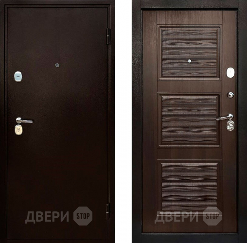 Входная металлическая Дверь СТОП Авангард 3К Венге  в Электрогорске