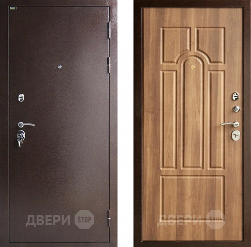 Входная металлическая Дверь Шелтер (SHELTER) Гестия Орех санрайз в Электрогорске