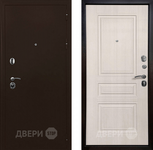 Входная металлическая Дверь Ратибор Троя 3К Лиственница беж в Электрогорске