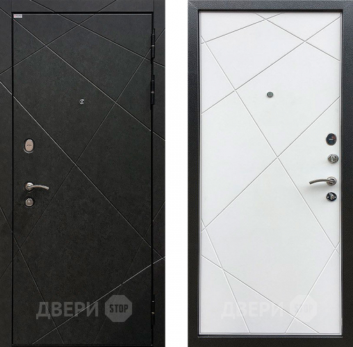 Входная металлическая Дверь Ратибор Эстет 3К Силк сноу в Электрогорске
