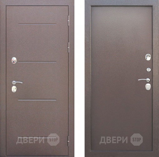 Входная металлическая Дверь Цитадель Isoterma Медный антик в Электрогорске