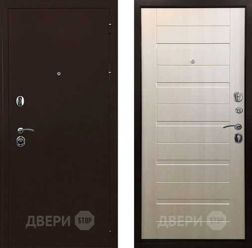Входная металлическая Дверь Ратибор Тренд 3К Лиственница беж в Электрогорске