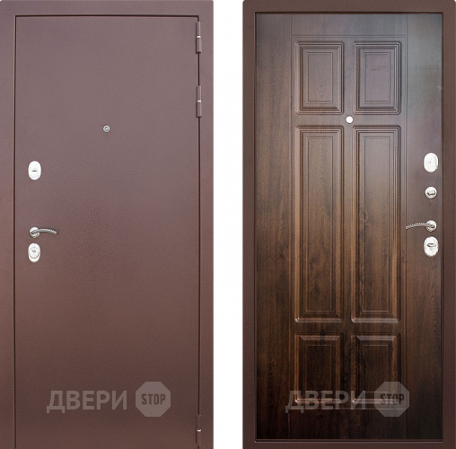 Входная металлическая Дверь Снедо Т30 3К Vinorit Грецкий орех в Электрогорске