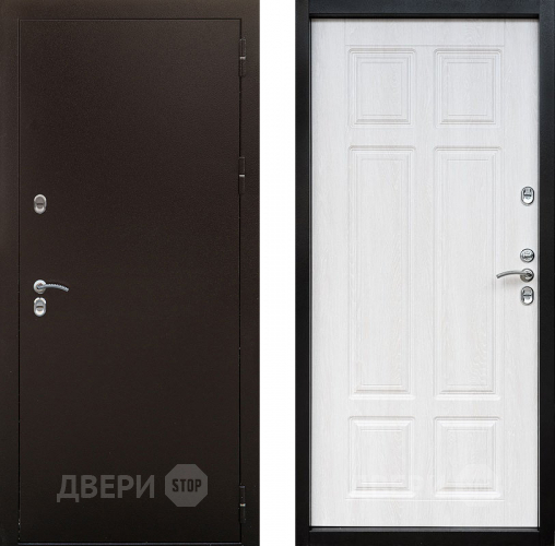 Входная металлическая Дверь Сибирь Термо Дуб филадельфия крем  в Электрогорске