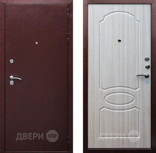 Входная металлическая Дверь Райтвер К7 Беленый дуб в Электрогорске