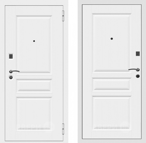 Входная металлическая Дверь Райтвер X4 Белый в Электрогорске