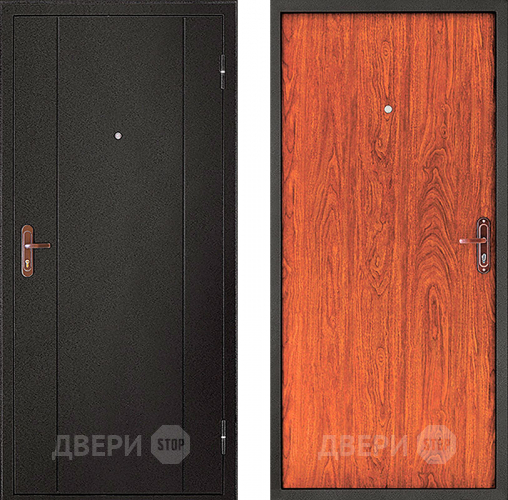 Входная металлическая Дверь Форпост Модель 53 Орех в Электрогорске