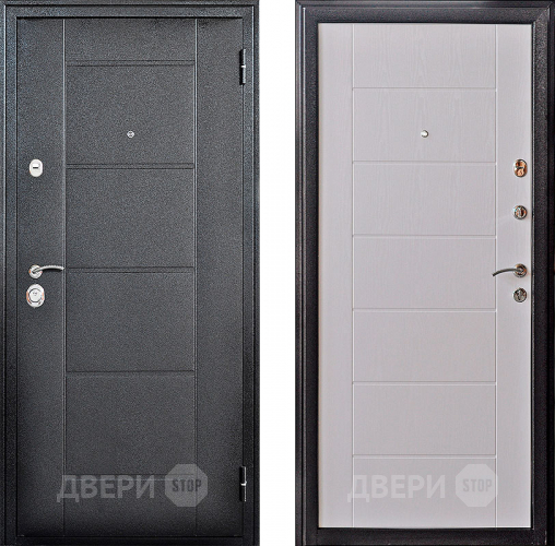 Входная металлическая Дверь Форпост Квадро 2 Беленый дуб в Электрогорске