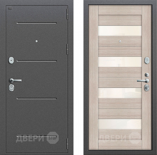 Входная металлическая Дверь Groff Т2-223 Cappuccino Veralinga в Электрогорске