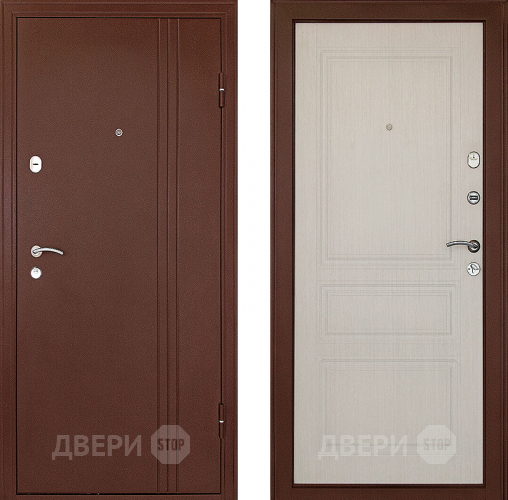 Входная металлическая Дверь Форпост Турин Беленый дуб в Электрогорске