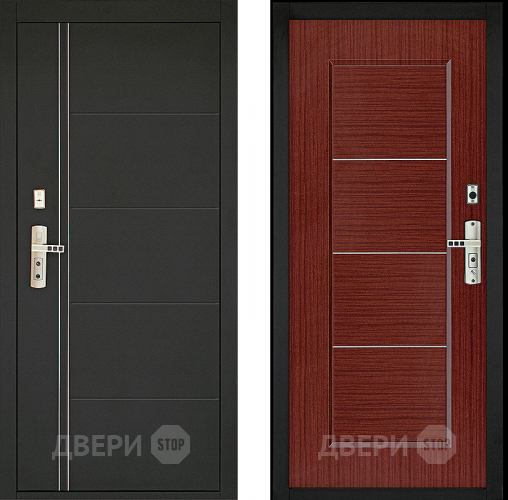 Входная металлическая Дверь Форпост С - 128 Венге в Электрогорске