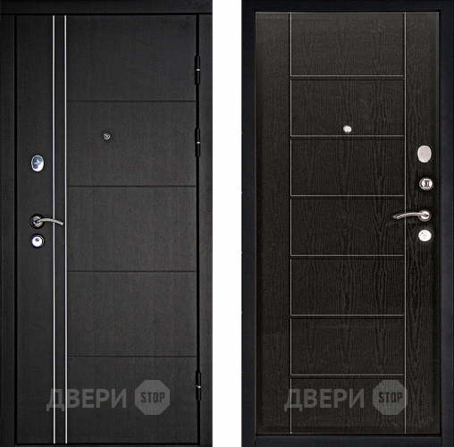 Входная металлическая Дверь Дверной Континент Тепло - Люкс Венге в Электрогорске