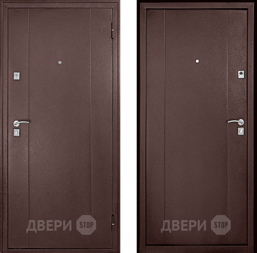 Входная металлическая Дверь Форпост Модель 72 Медный антик в Электрогорске