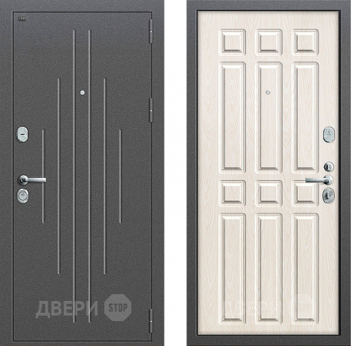 Входная металлическая Дверь Groff P2-215 Белёный Дуб в Электрогорске