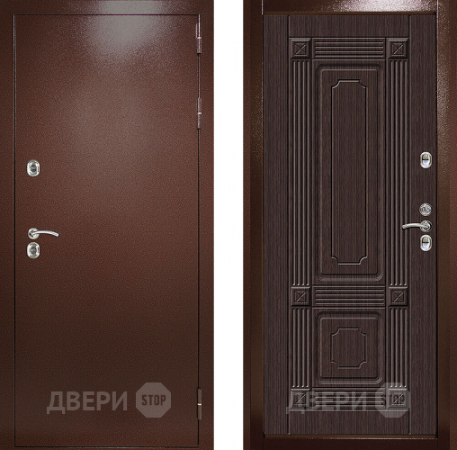 Дверь (Дверной Континент) Термаль Ультра Венге в Электрогорске
