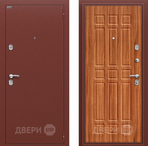 Входная металлическая Дверь Bravo Оптим Старт Янтарный Дуб в Электрогорске