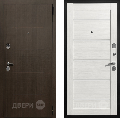 Входная металлическая Дверь Престиж Люкс Арабика/Беленый дуб в Электрогорске