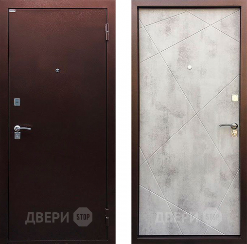 Входная металлическая Дверь Ратибор Рубеж Бетон светлый в Электрогорске