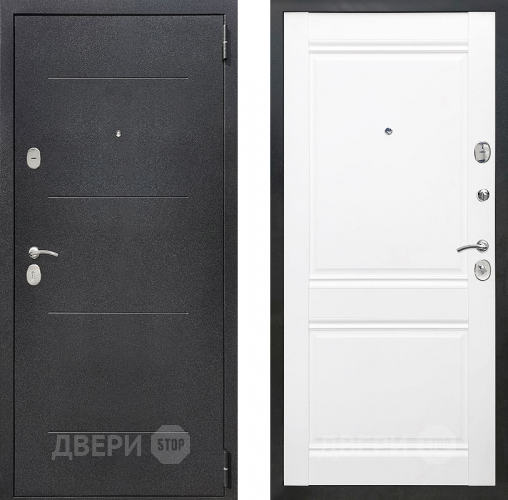 Входная металлическая Дверь Престиж Люкс Х1 Белый матовый в Электрогорске