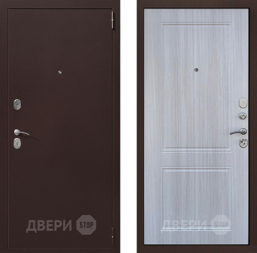 Входная металлическая Дверь Престиж 7 Сандал белый в Электрогорске