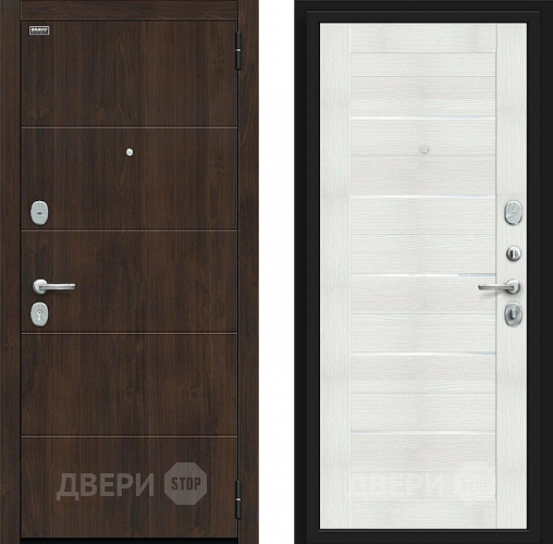 Входная металлическая Дверь Bravo Прайм Kale Almon/Bianco Veralinga в Электрогорске