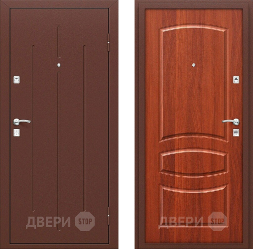 Входная металлическая Дверь Bravo Стройгост 7-2 в Электрогорске