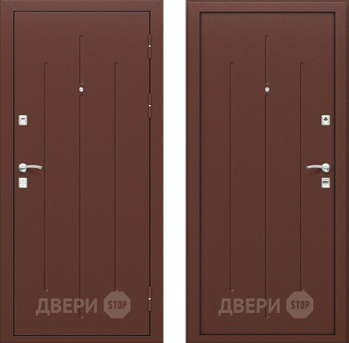 Входная металлическая Дверь Bravo Стройгост 7-2 Металл в Электрогорске