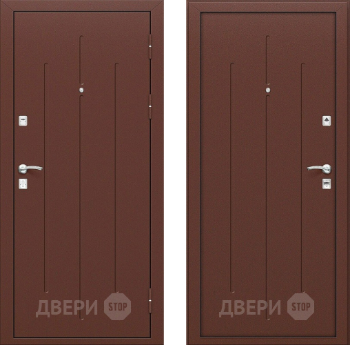 Входная металлическая Дверь Bravo Стройгост 7-2 Металл в Электрогорске