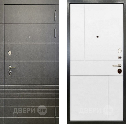 Входная металлическая Дверь Ратибор Мегаполис 3К Силк сноу в Электрогорске