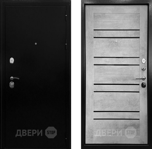 Входная металлическая Дверь Ратибор Стандарт 3К Светлый бетон в Электрогорске