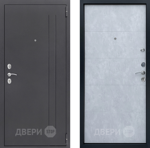 Входная металлическая Дверь Престиж 70 Бетон снежный в Электрогорске