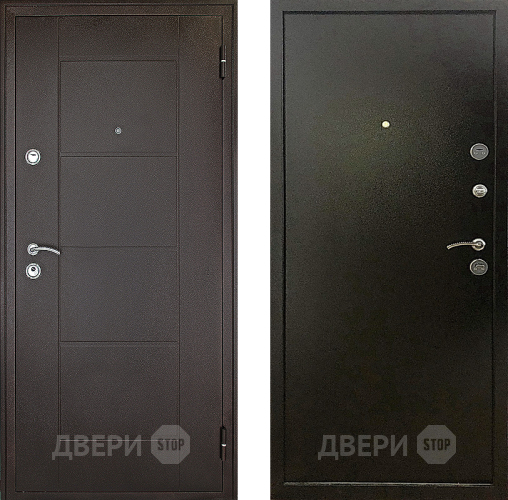 Входная металлическая Дверь Форпост Модель Квадро Металл Металл в Электрогорске
